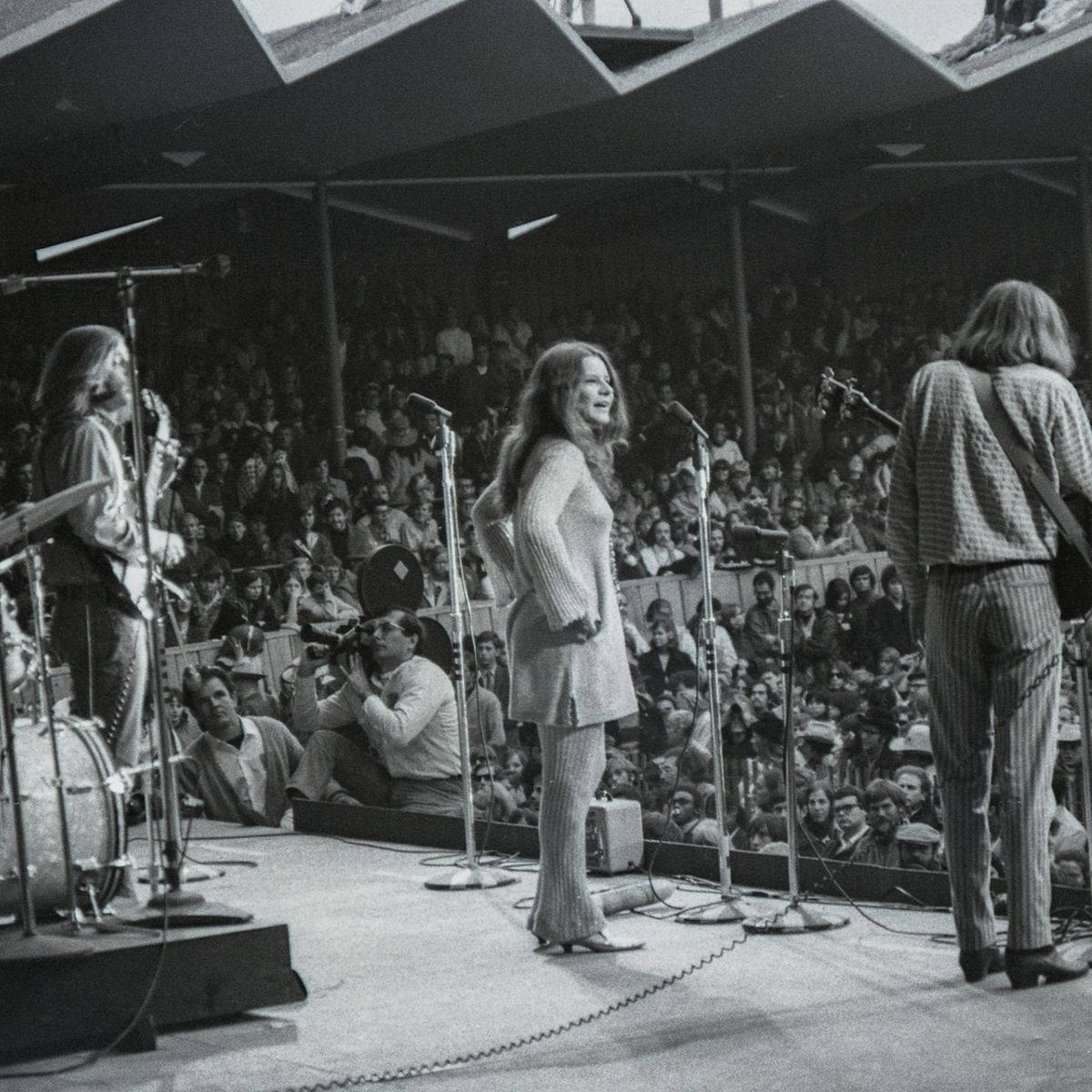 Janis Joplin Monterey Pop Festival Wallpaper