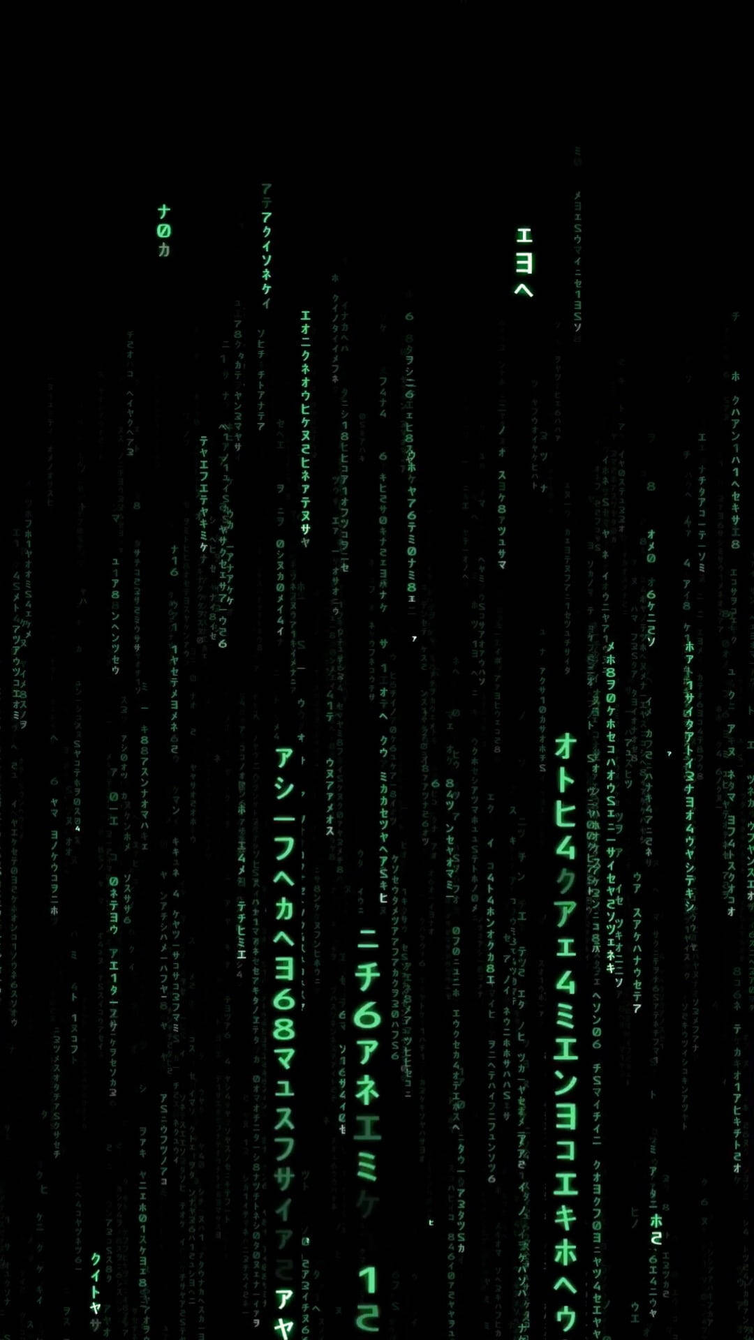 Matrix Code Wallpaper Binary Code Zero One Matrix Green Background