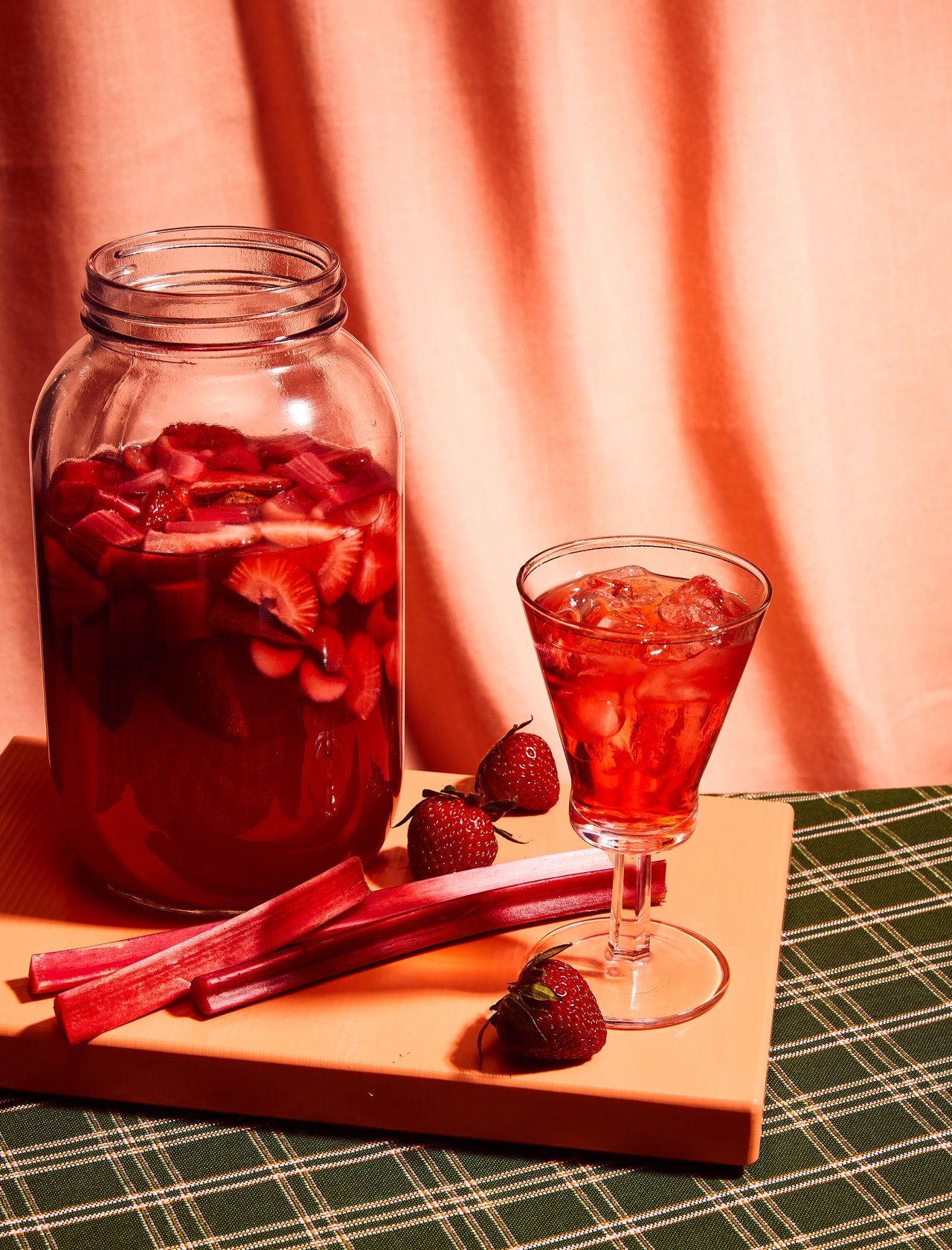 Jar Of Strawberry Cordial Wallpaper