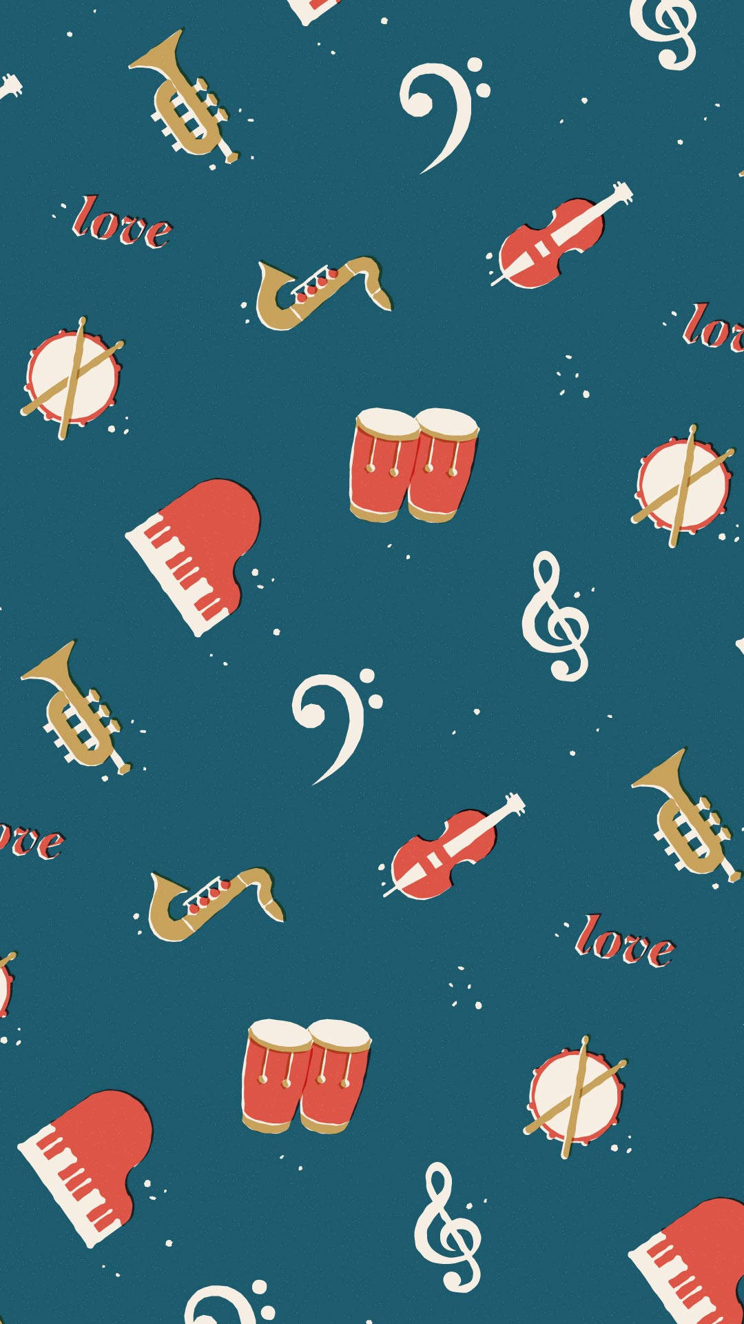 Jazz Instruments Wallpaper