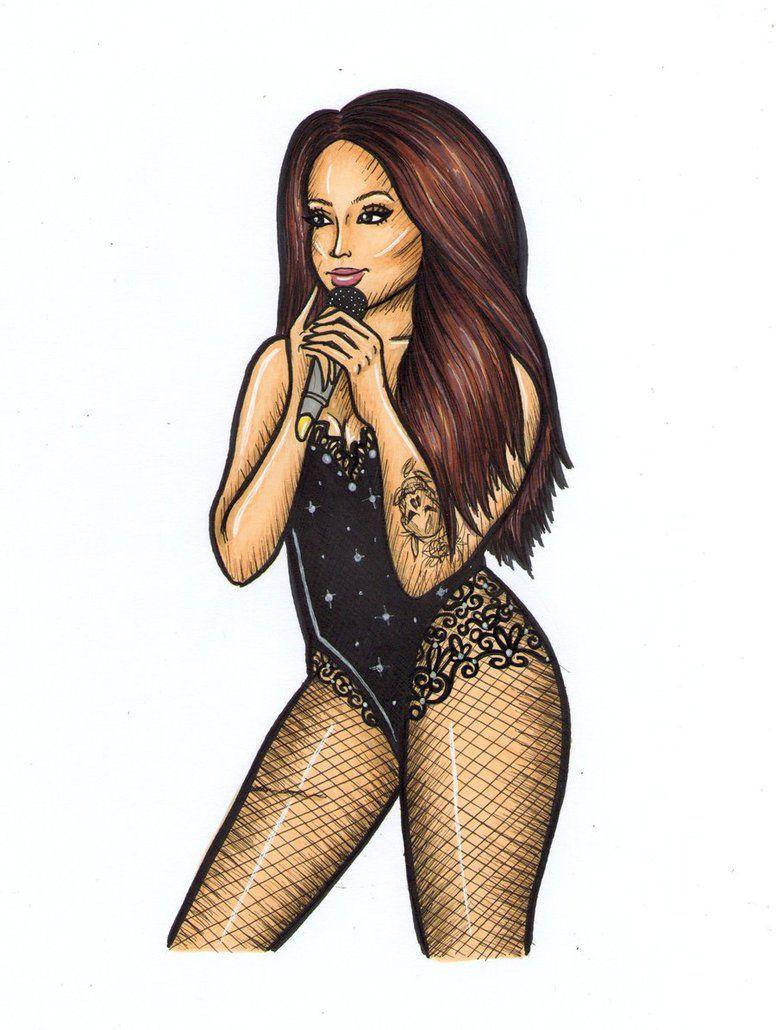 Jesy Nelson Fanart Drawing Wallpaper