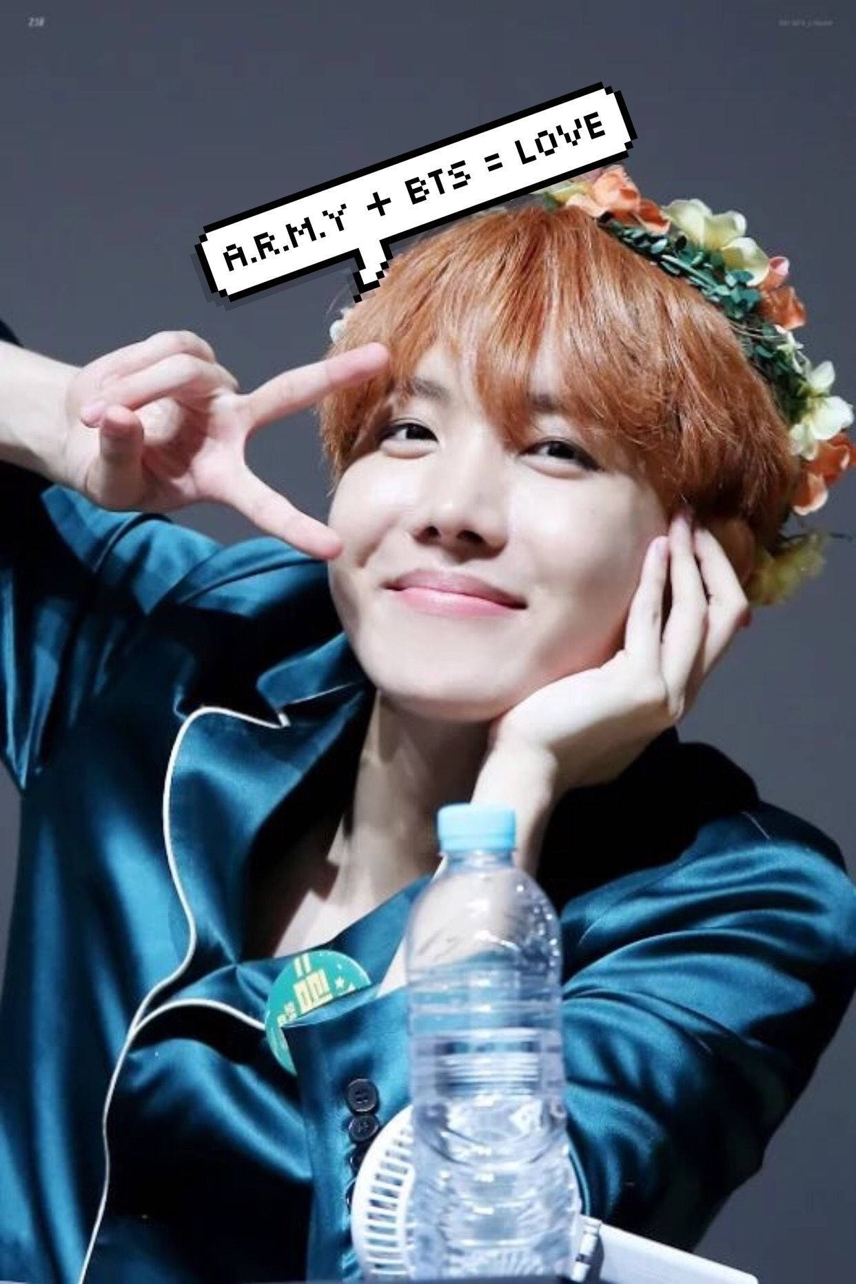 Jhope Cute Peace Sign Wallpaper