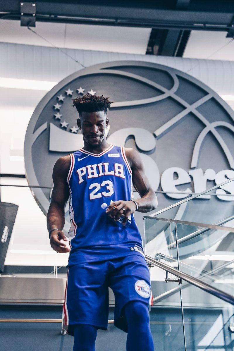 Jimmy Butler For Phila Sixers Wallpaper