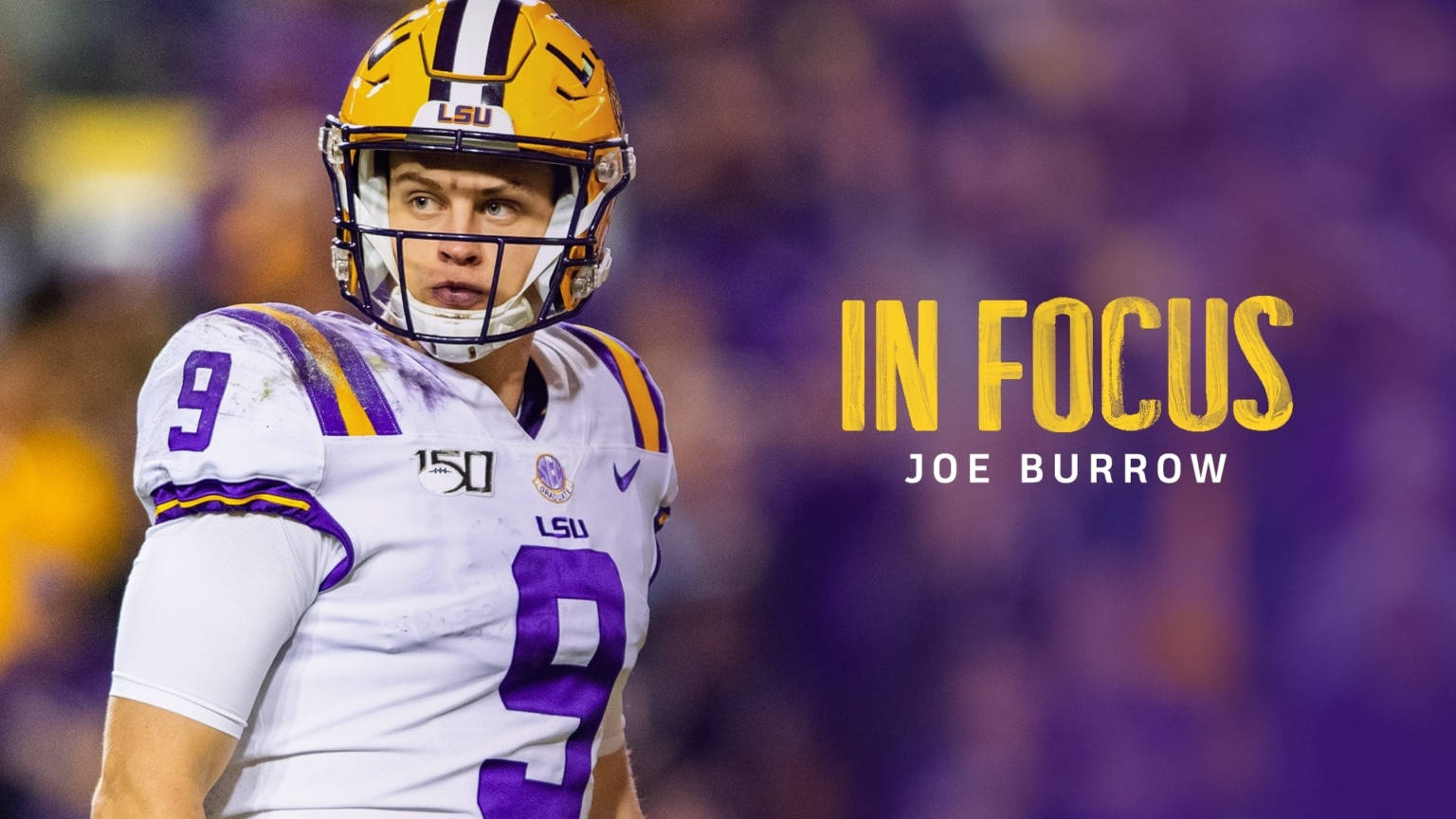 Joe Burrow In Focus Wallpaper