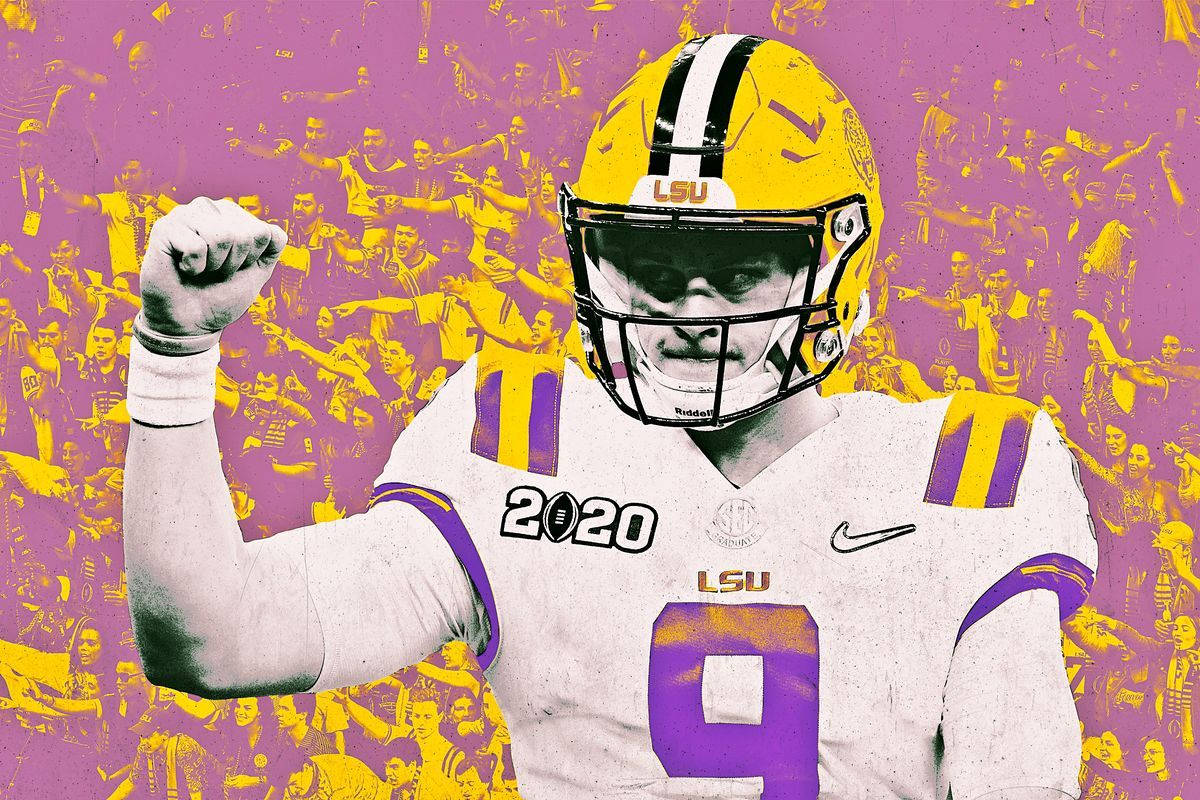 Joe Burrow Lsu Kit Wallpaper