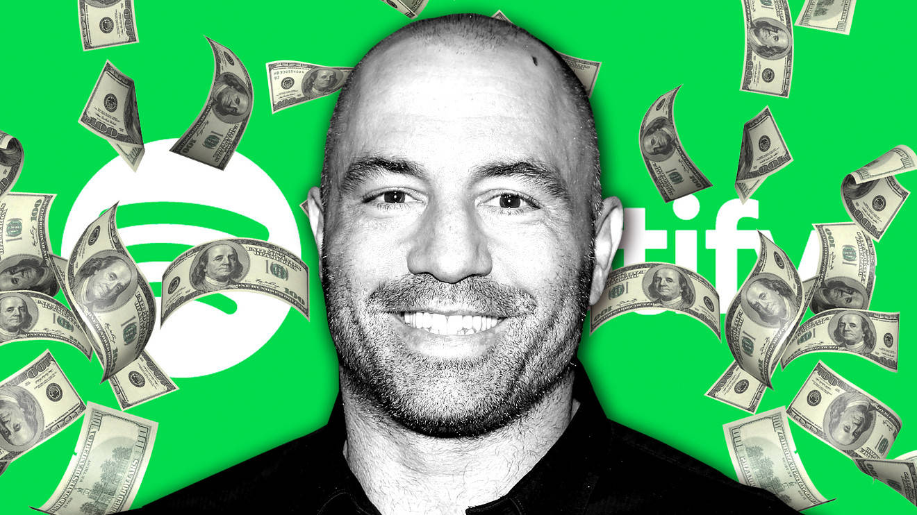 Joe Rogan And Spotify Wallpaper