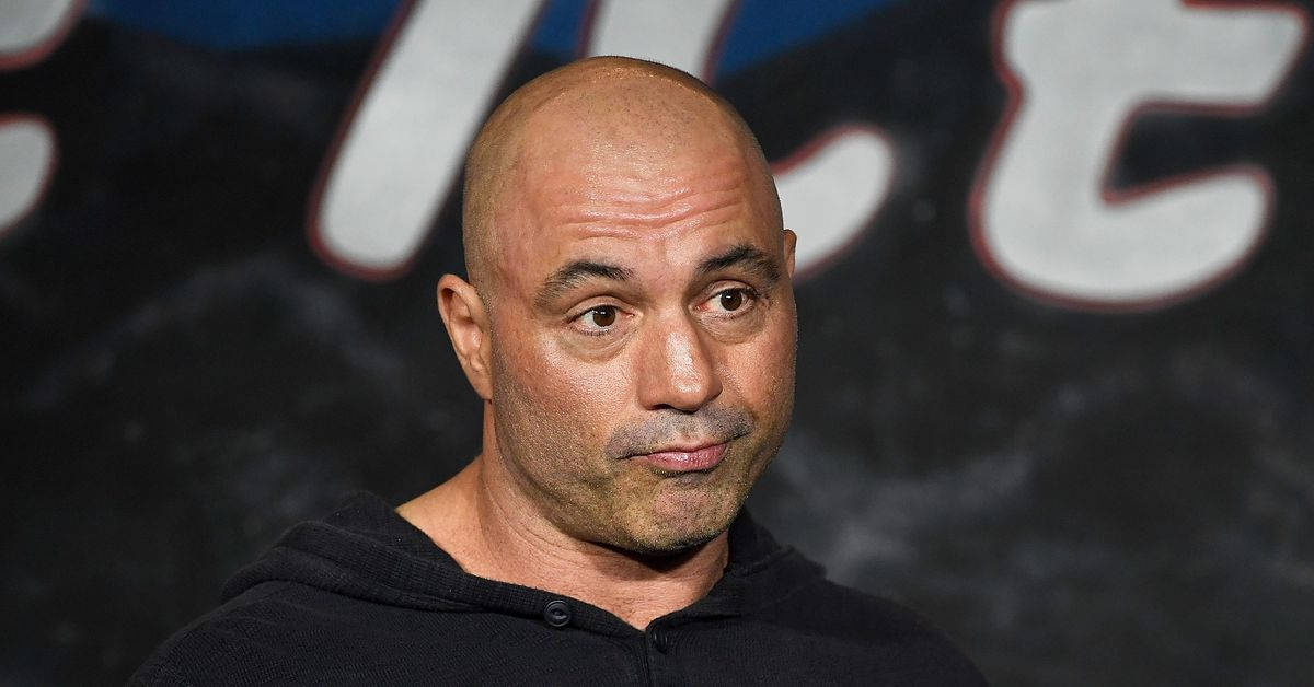 Joe Rogan Pouting During Interview Wallpaper