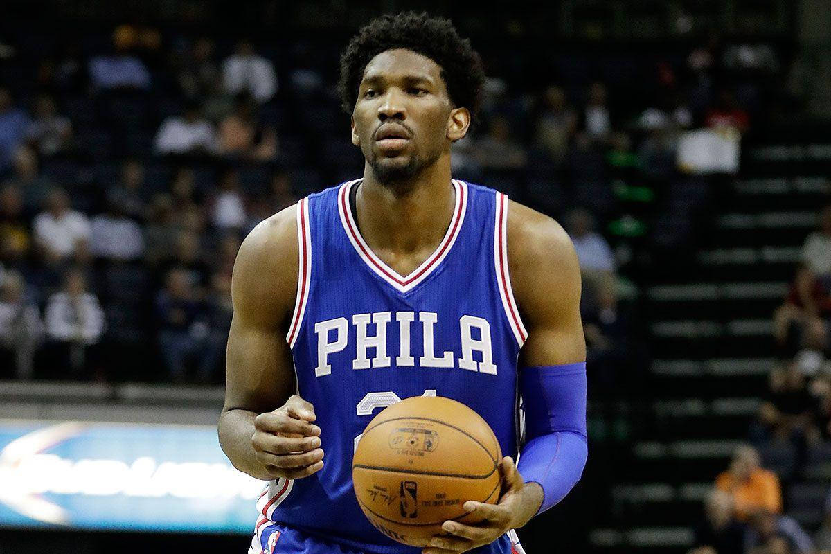 Joel Embiid Free Throw Wallpaper