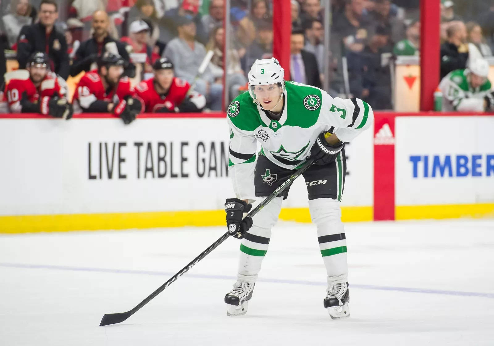 John Klingberg Dallas Stars Ice Hockey Player Wallpaper