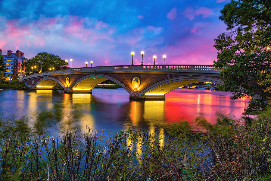 John W. Weeks Footbridge Massachusetts Wallpaper