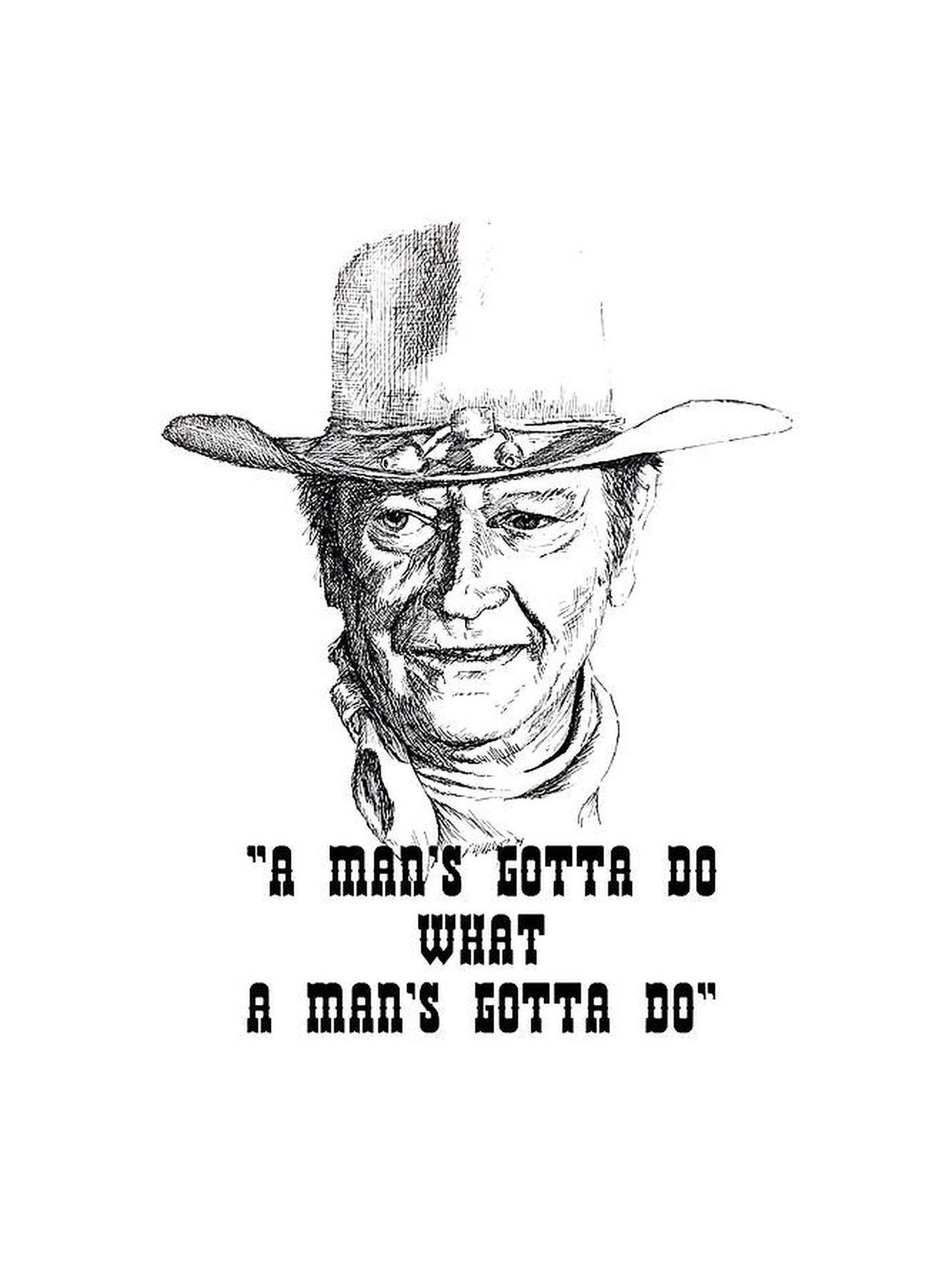 john wayne wallpaper