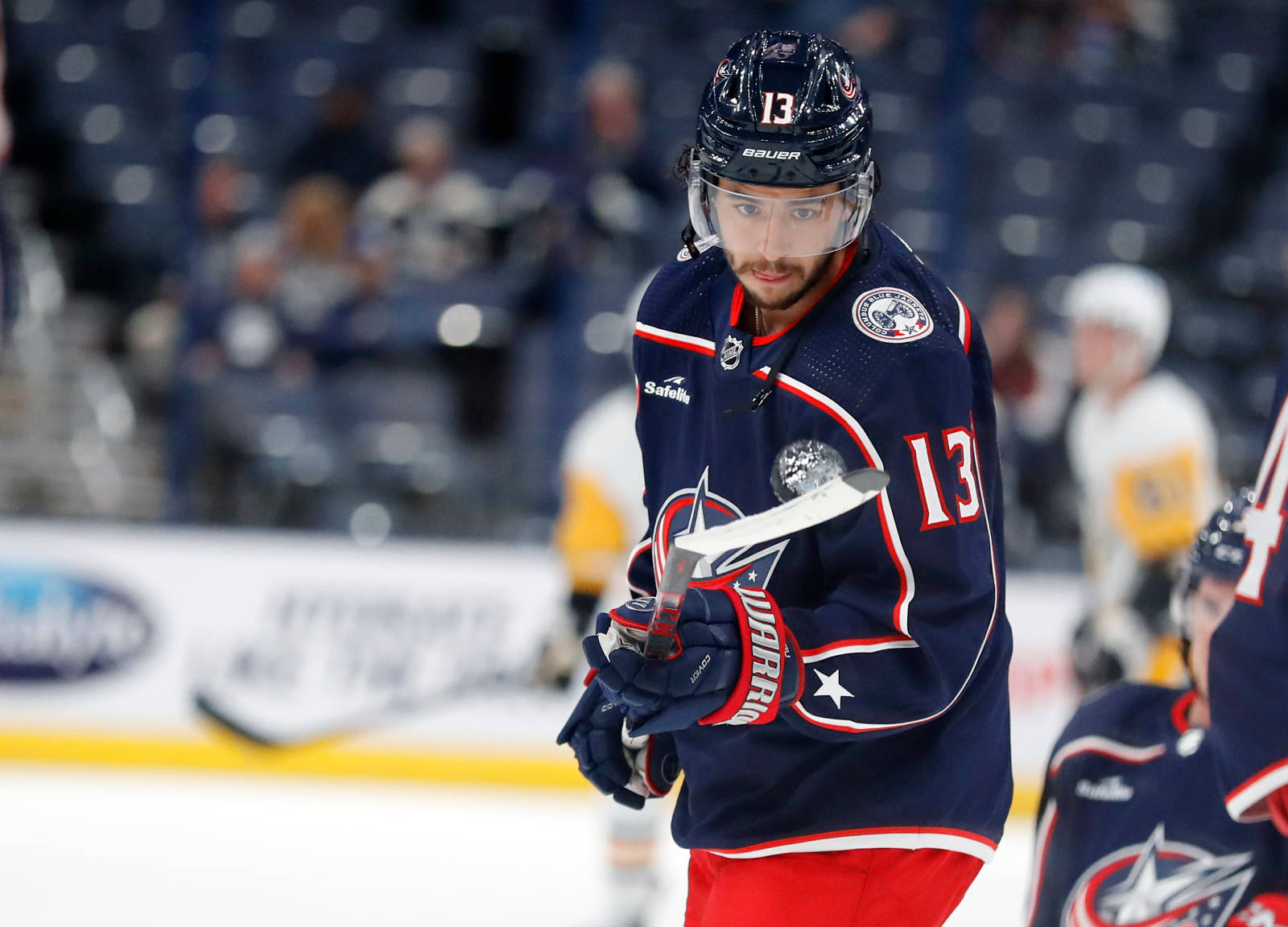 Johnny Gaudreau Ice Hockey Columbus Blue Jackets Wallpaper