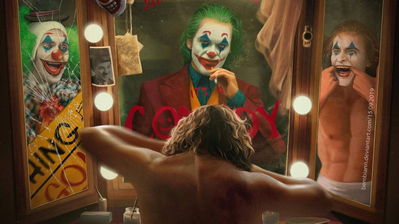 Joker 2019 Movie Poster Art Wallpaper