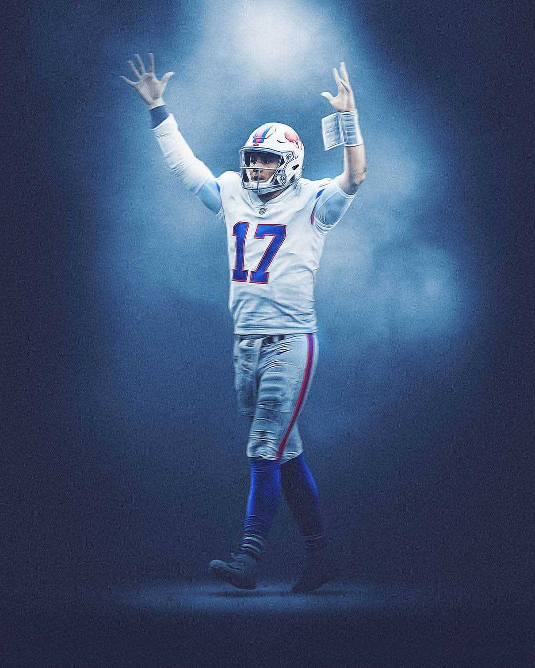 Josh Allen Aesthetic Portrait Wallpaper