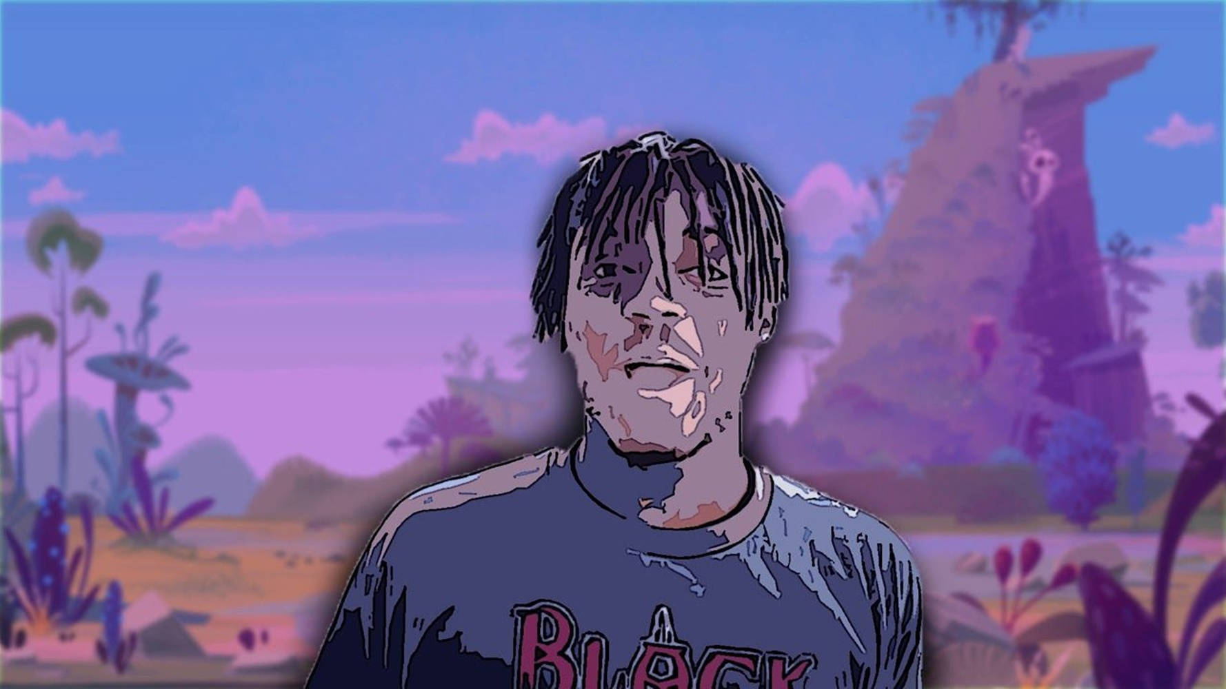 Juice Wrld 999 Digital Art Wallpaper