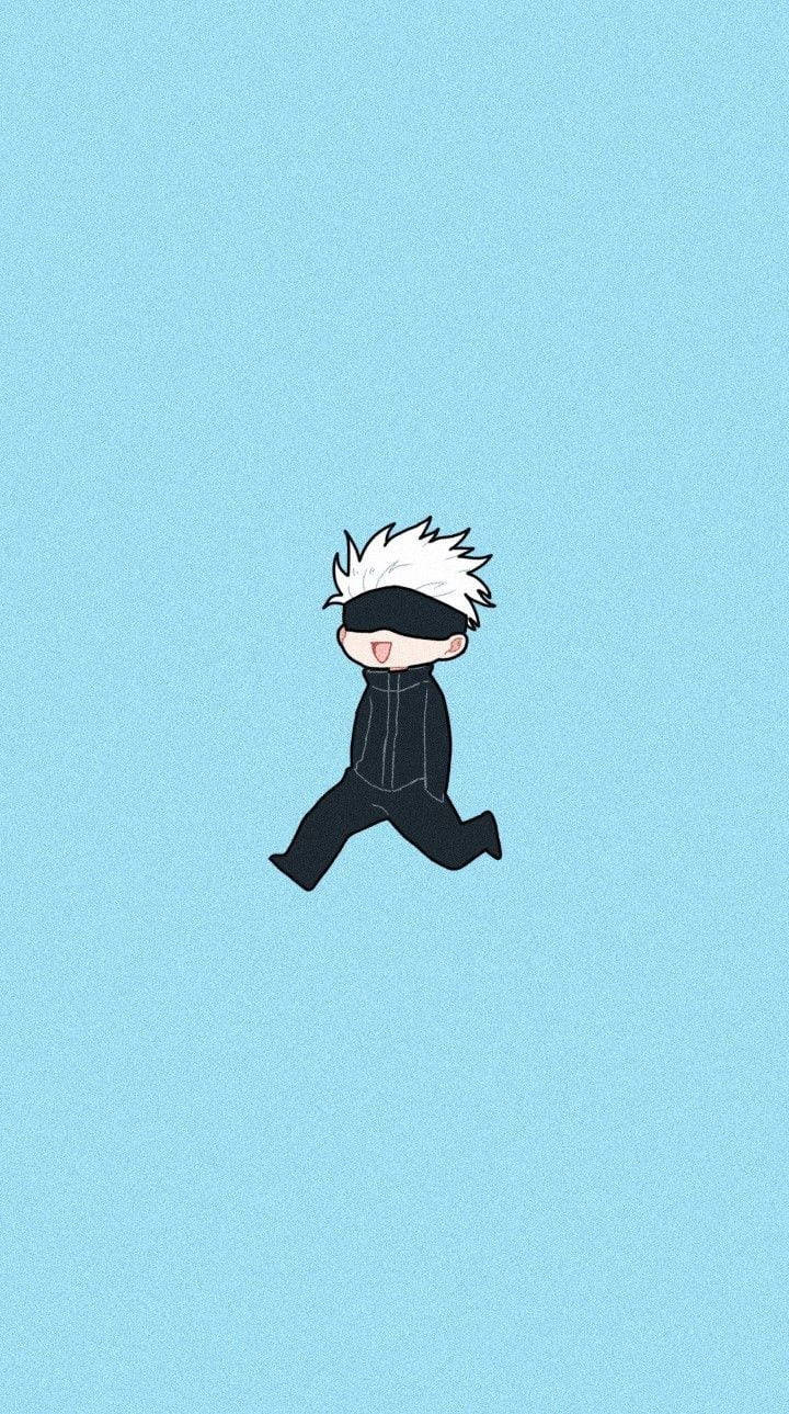 Jujutsu Kaisen Gojo Cute Art Wallpaper