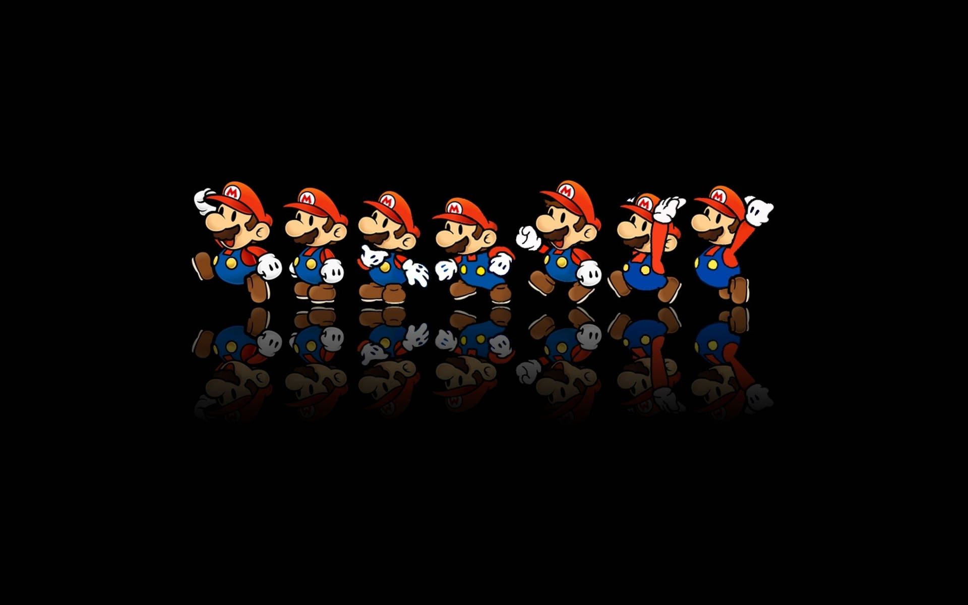 Jump Ahead Of The Crowd With Super Mario Wallpaper