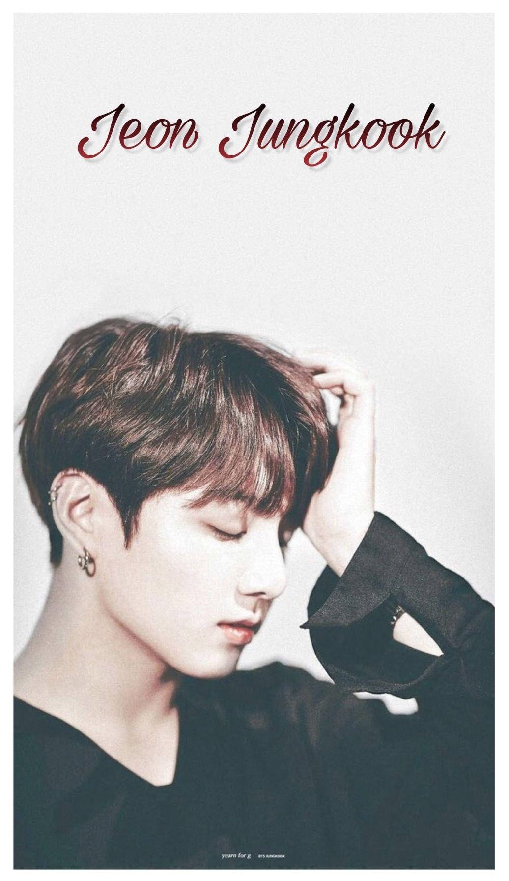 Jungkook Aesthetic Side Profile Wallpaper