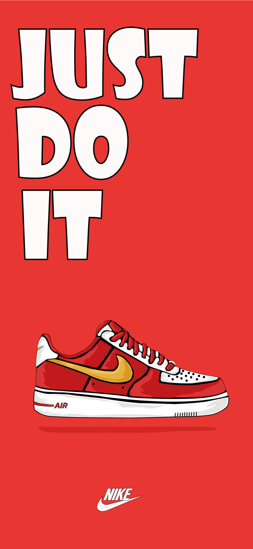 nike just do it logo shoes