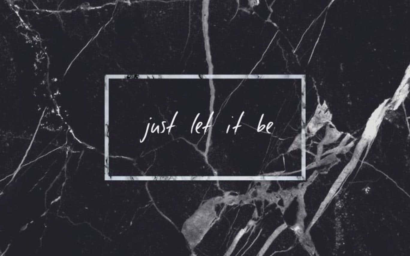 Just Let It Be Cute Pc Wallpaper