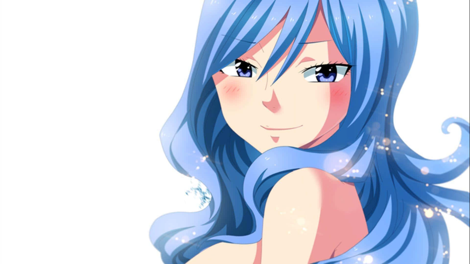 Juvia Lockser In A Fairy Tale World Wallpaper