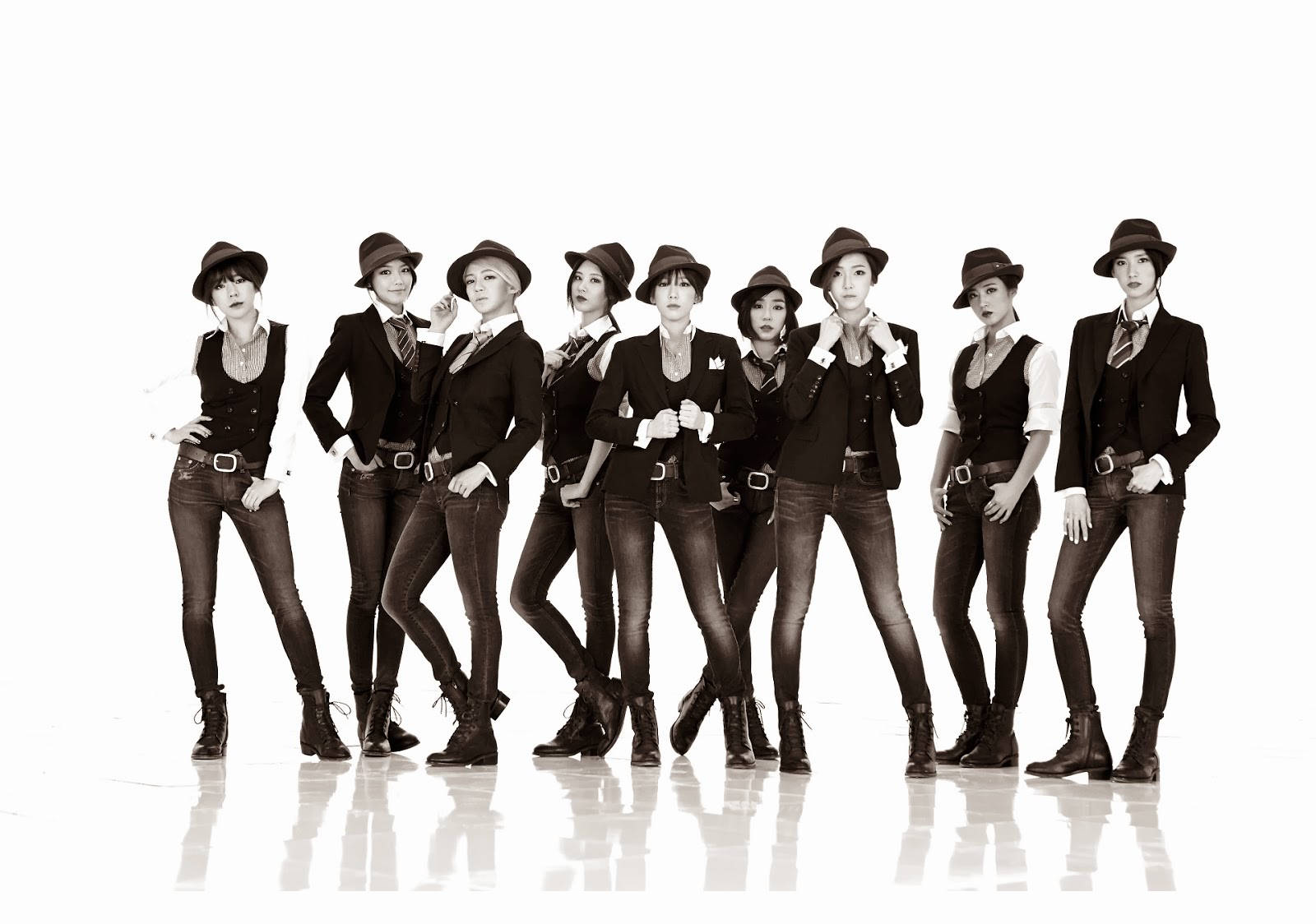 K Pop Group Snsd For Mr. Mr. Wallpaper