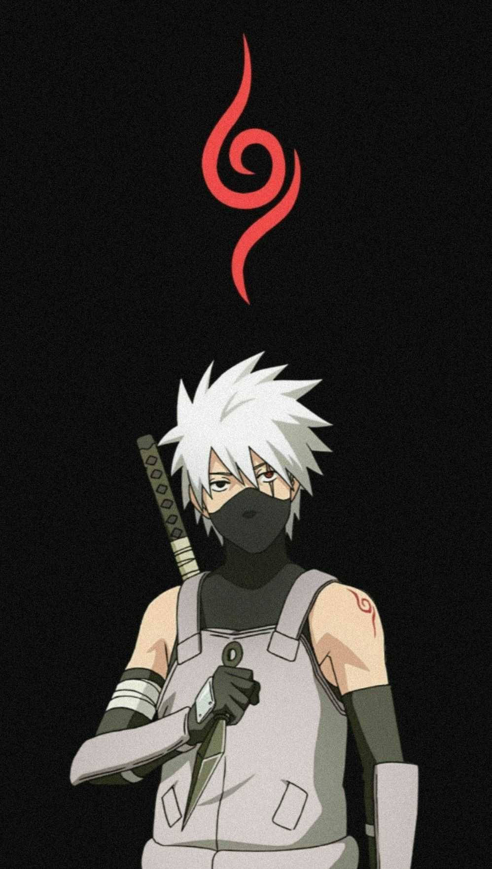 Kakashi Iphone Minato Hokage With Knife Wallpaper