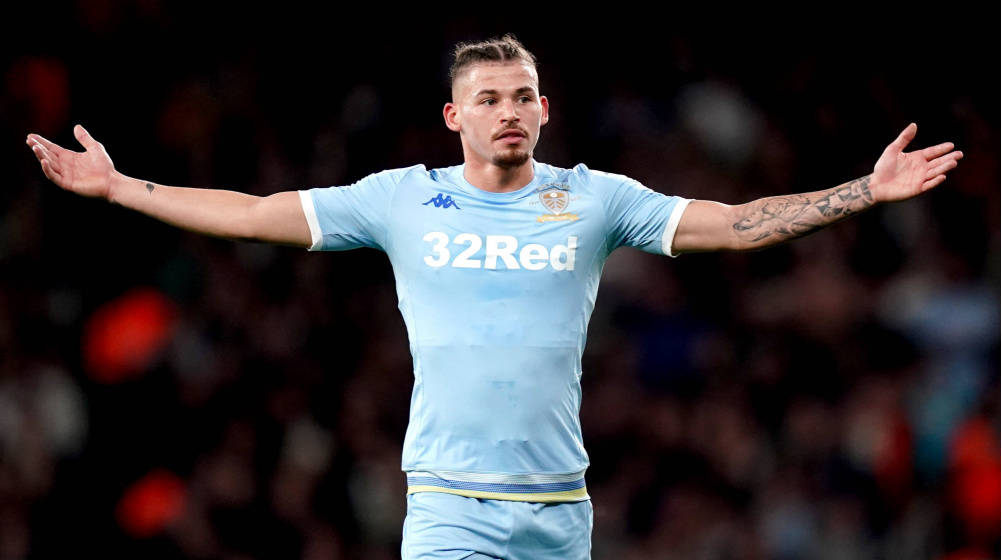 Kalvin Phillips Light Blue Shirt Wallpaper