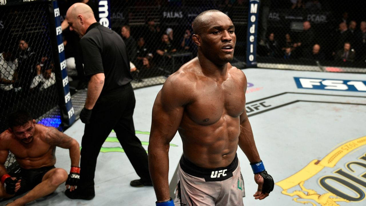 Kamaru Usman Looking Upset Wallpaper