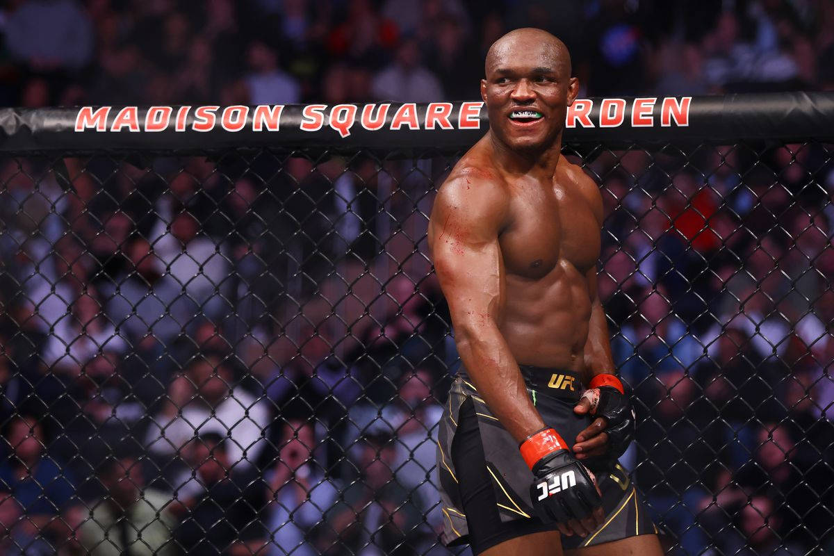 Kamaru Usman Madison Square Garden Wallpaper