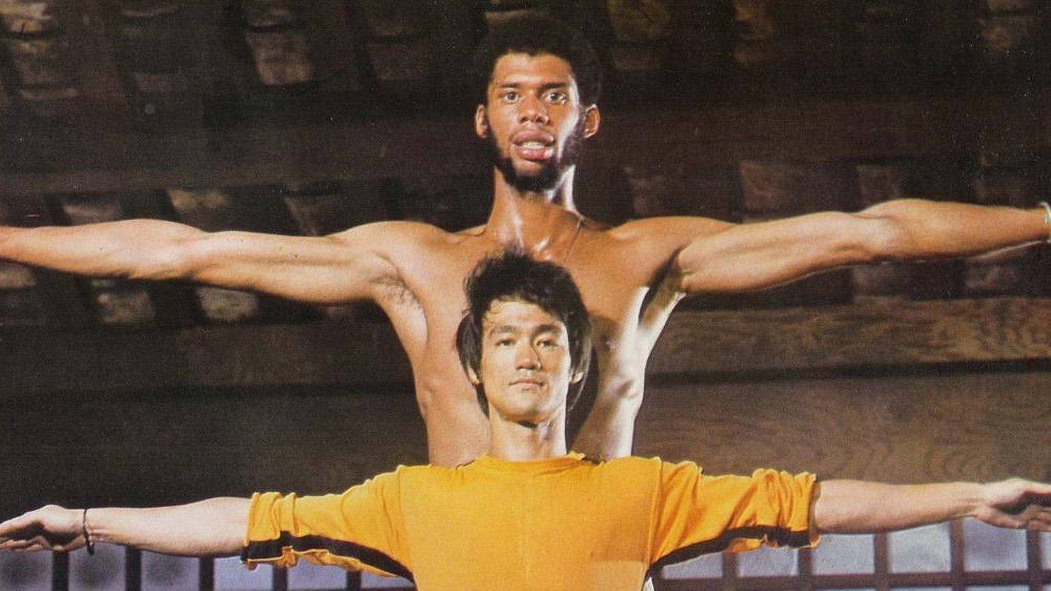 Kareem Abdul-jabbar And Bruce Lee Wallpaper