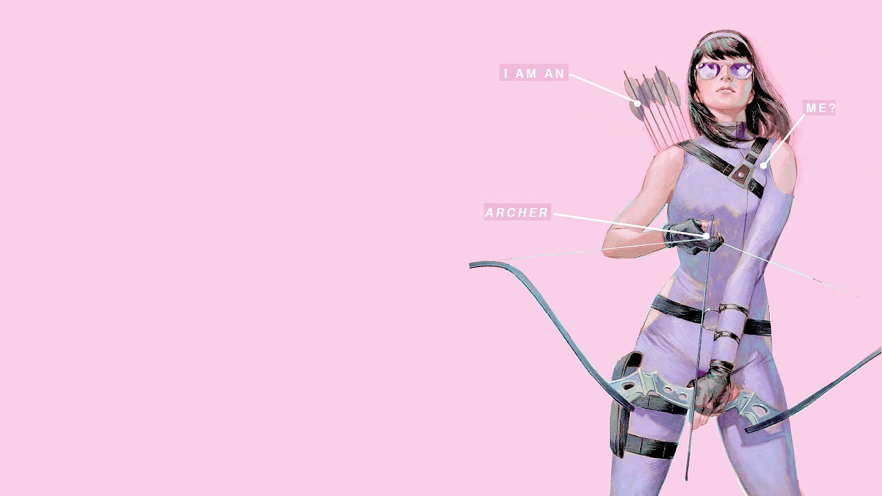 Kate Bishop Hawkeye Archer Art Wallpaper