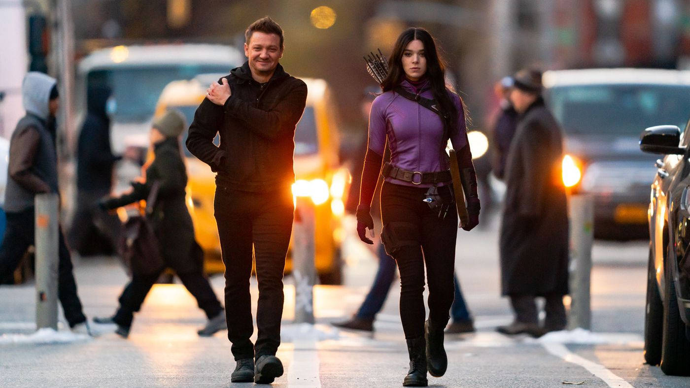 Kate Bishop Hawkeye Nyc Street Wallpaper