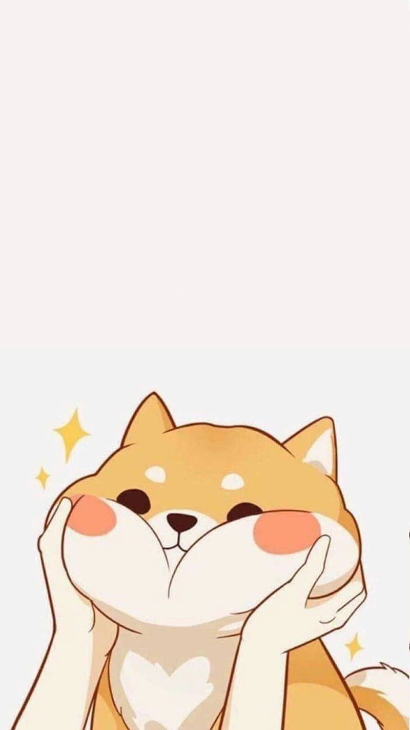 Kawaii Hd Squishy Shiba Inu Wallpaper