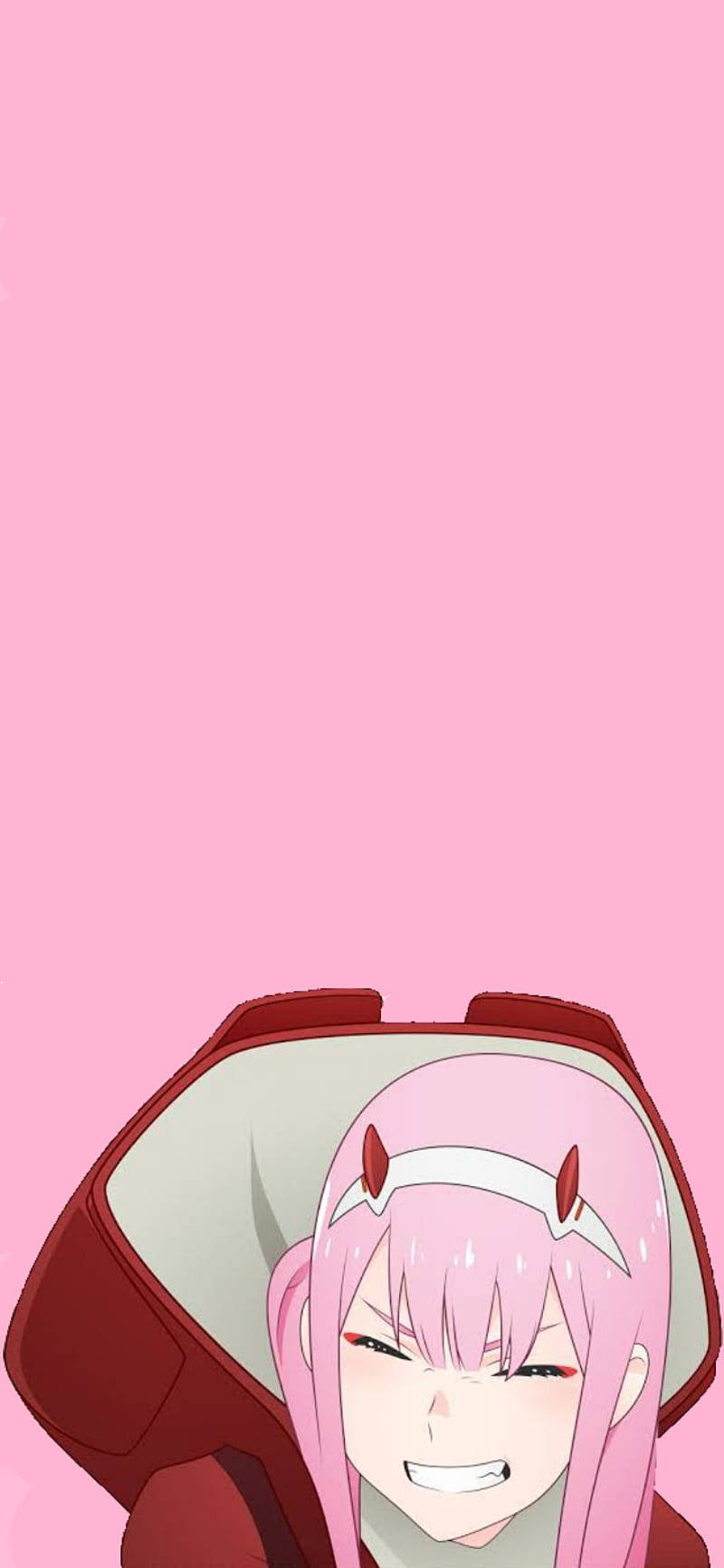 Kawaii Zero Two Phone Wallpaper