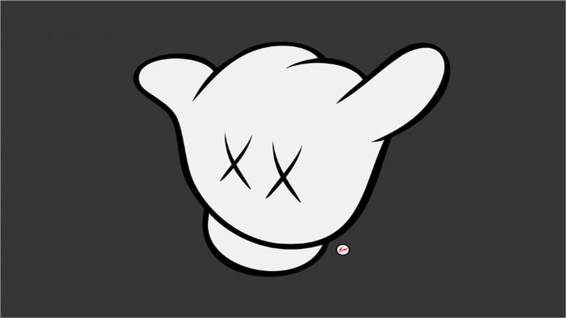 Kaws 4k Hand Wallpaper