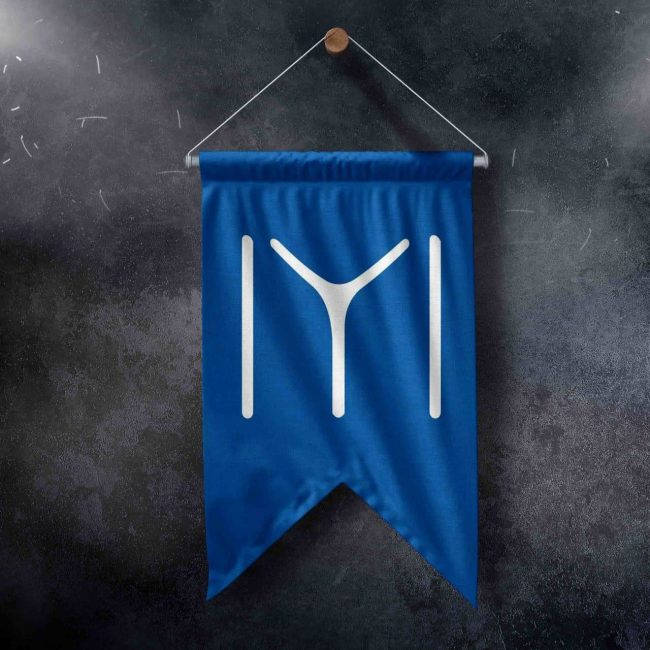 Kayi Tribe Guidon Flag Wallpaper