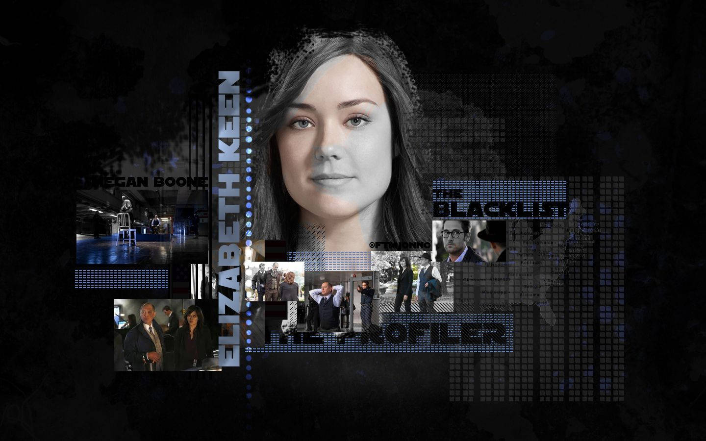 Keen The Blacklist Promo Poster Wallpaper