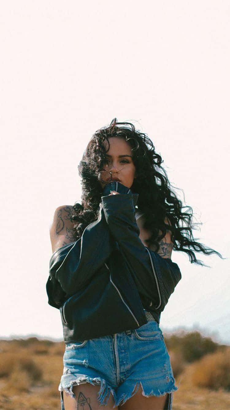 Kehlani In Desert Landscape Wallpaper