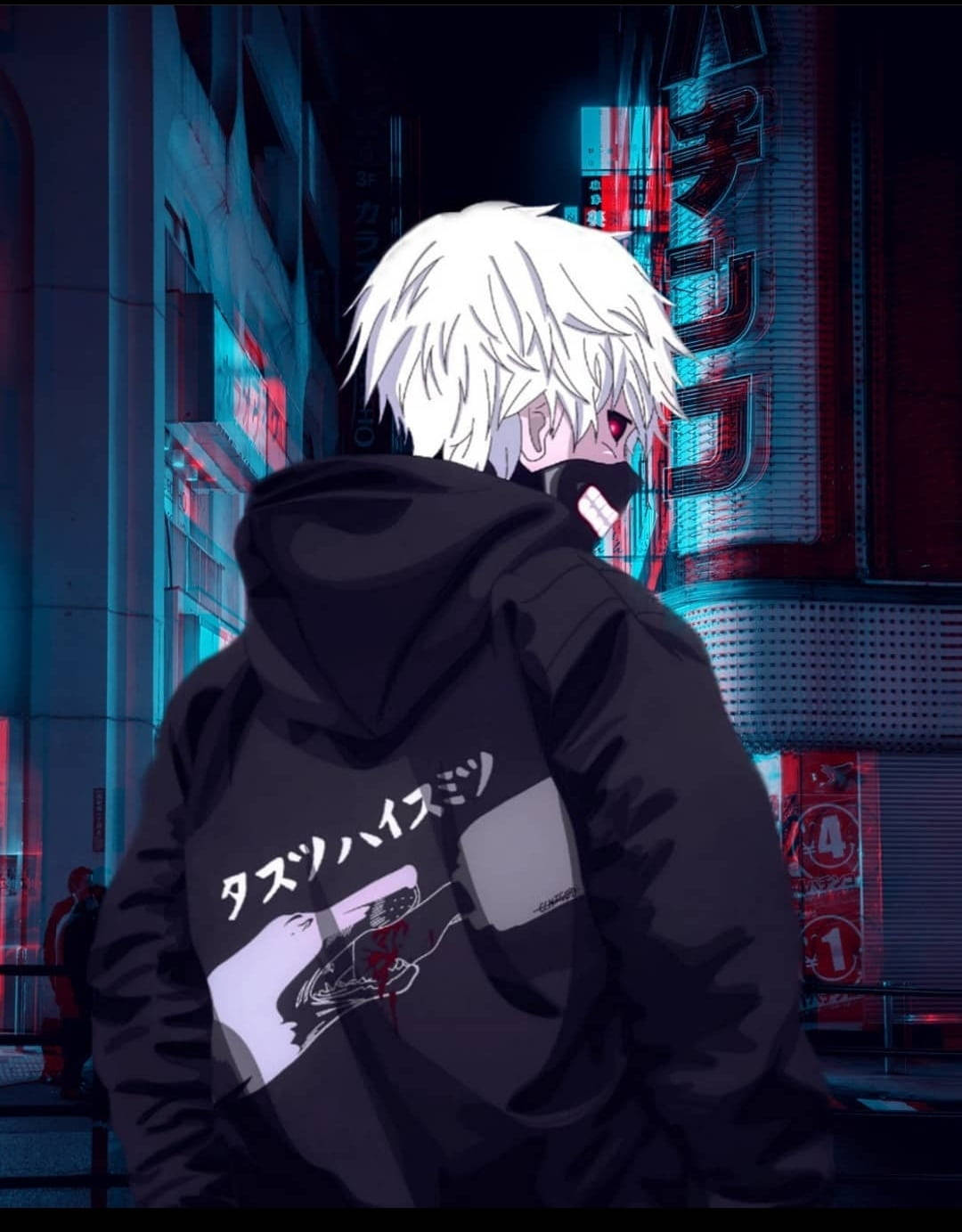 Ken Looking Back Tokyo Ghoul Iphone Background Wallpaper