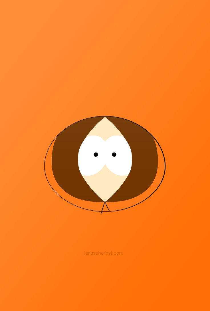 Kenny Mccormick Face Portrait Wallpaper