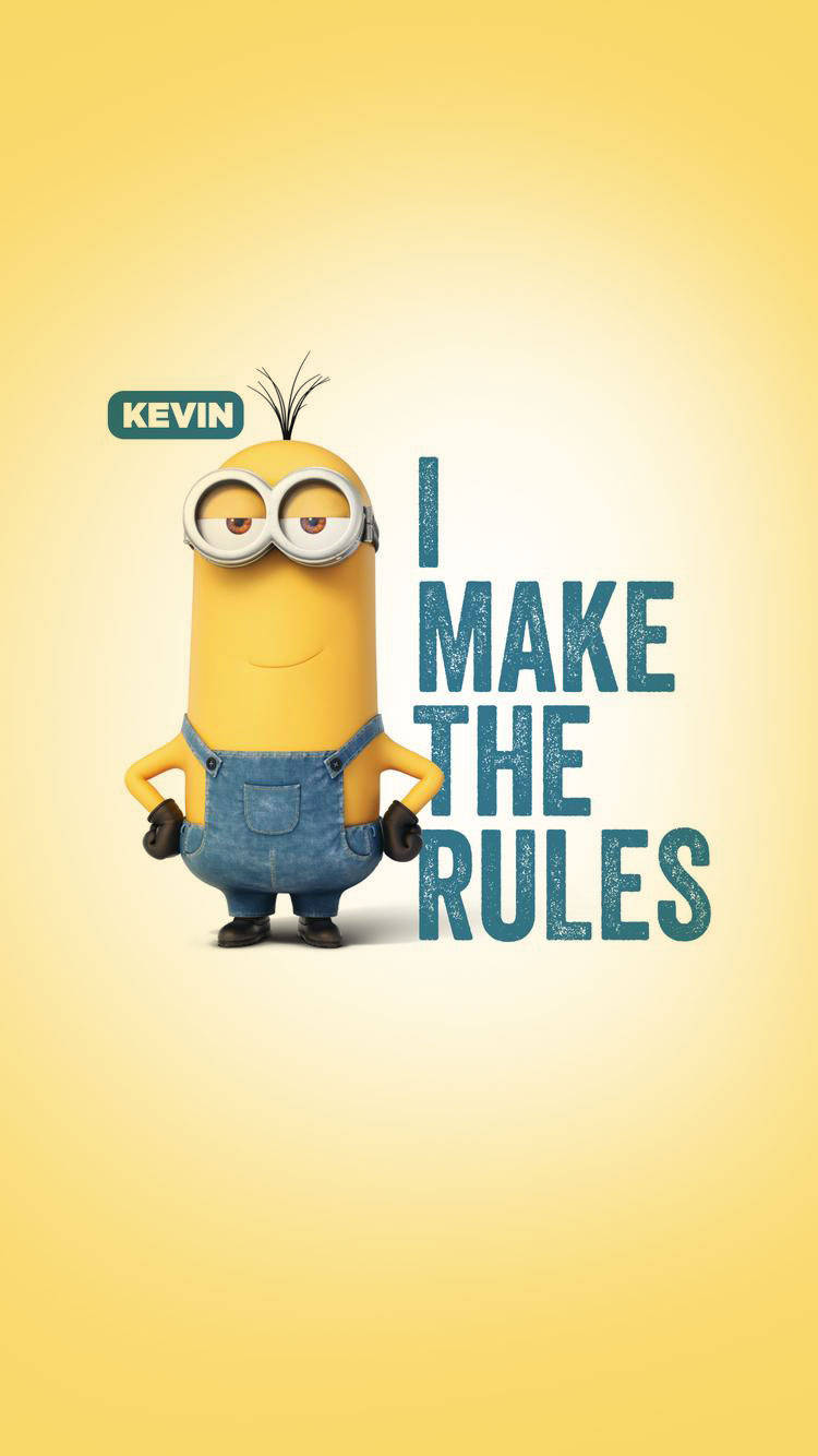 Kevin The Minion Quote Wallpaper
