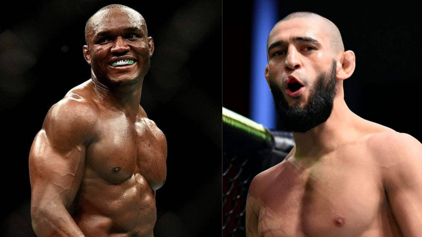 Khamzat Chimaev And Kamaru Usman Wallpaper