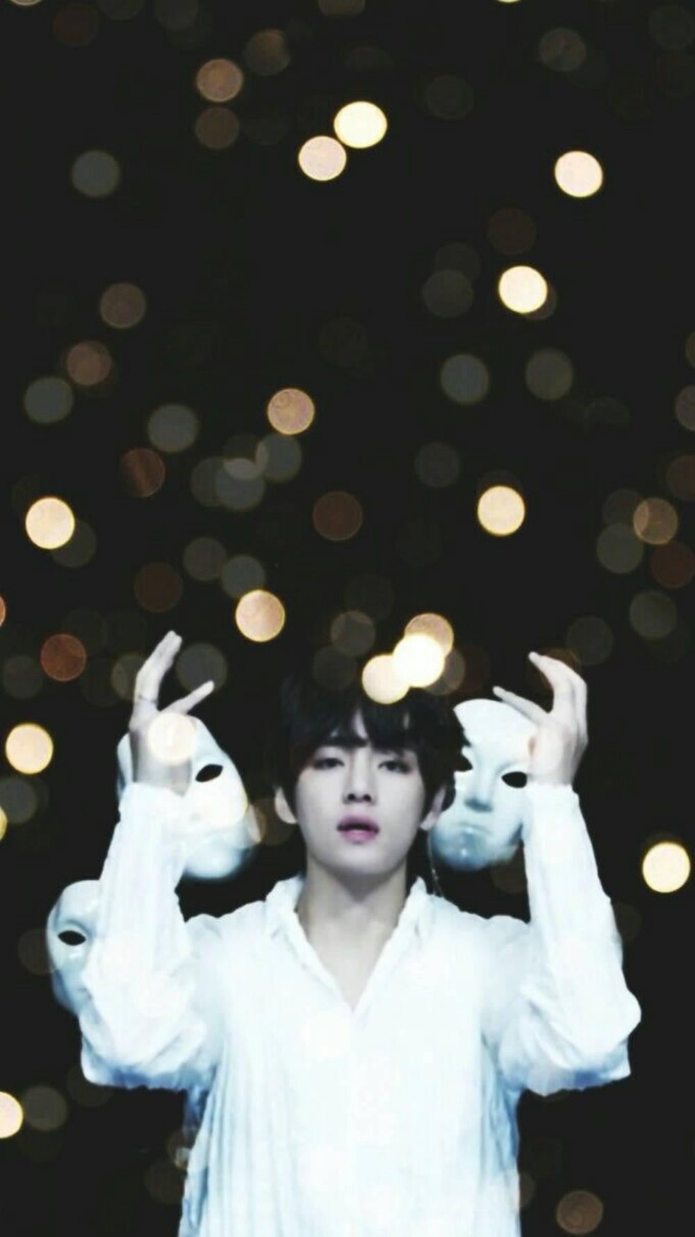 Kim Tae-hyung Aesthetic Singularity Wallpaper