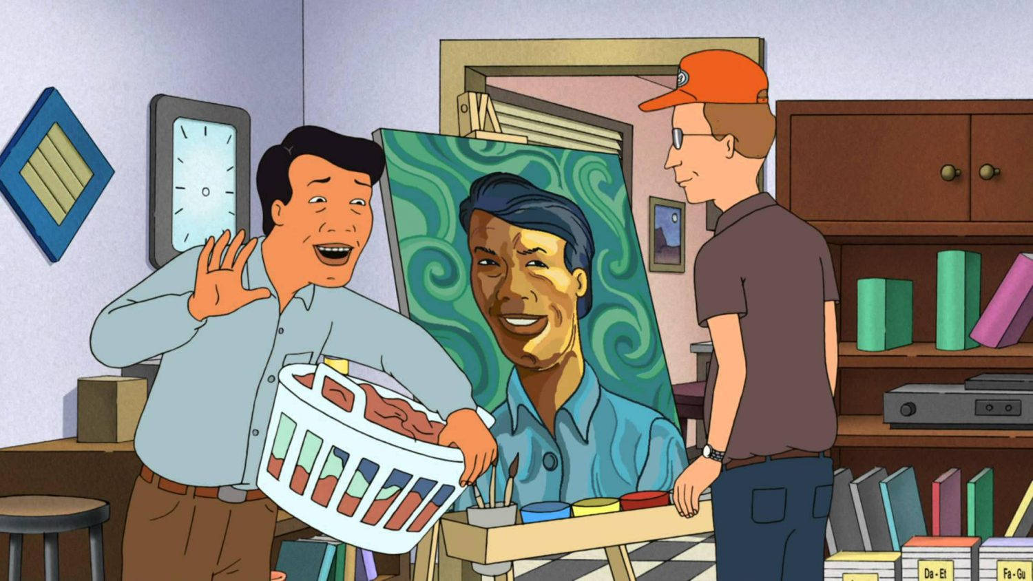 King Of The Hill Kahn Painting Wallpaper