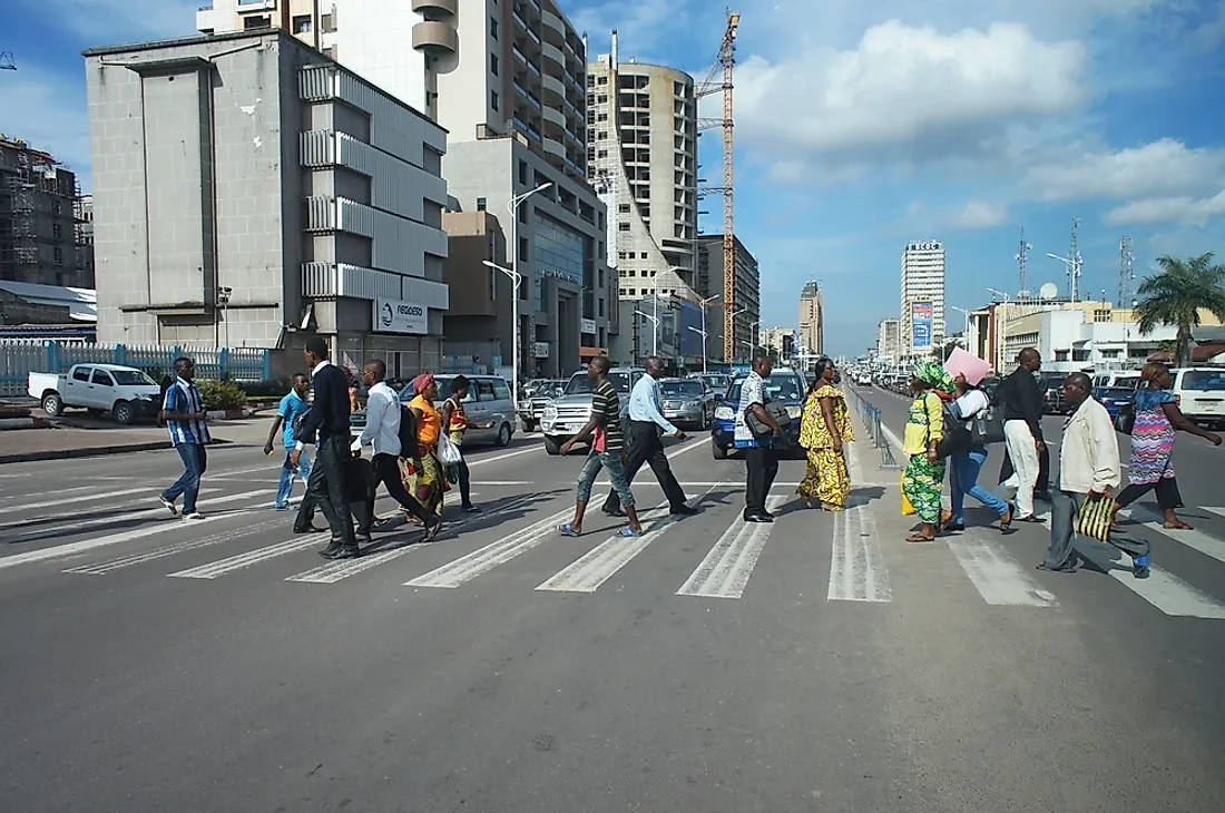 Kinshasa Pedestrian Wallpaper