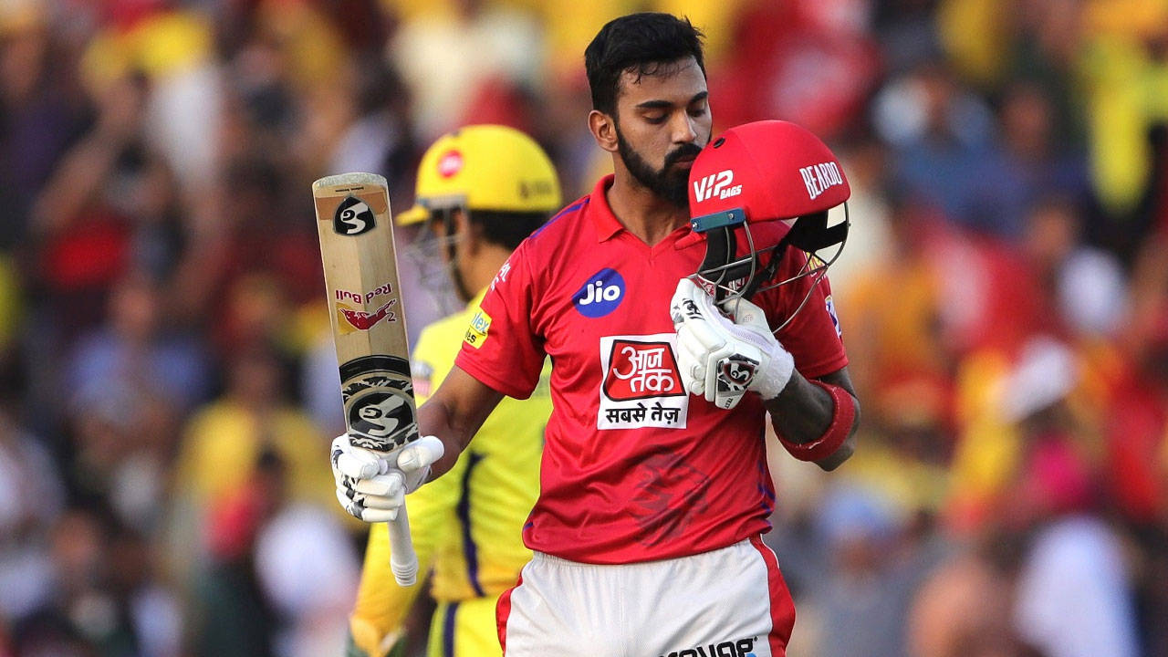 Kl Rahul Punjab Kings Cricketer Wallpaper