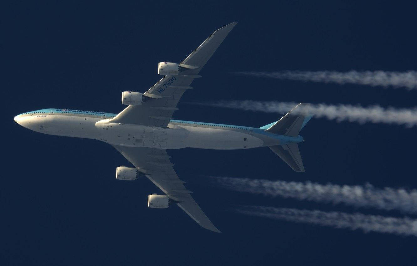 Korean Air Boeing A380-800 Aircraft Wallpaper