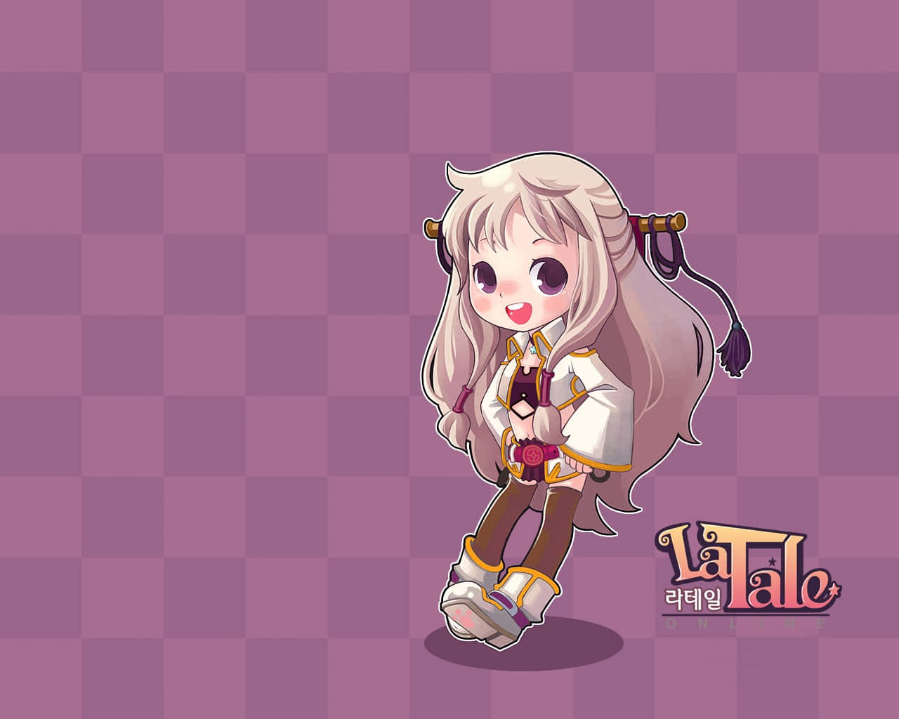 Korean Anime Girl From La Tale Wallpaper