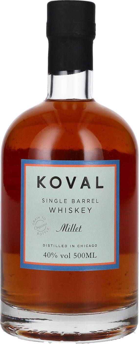 Koval Single Barrel Millet Whiskey Bottle Wallpaper